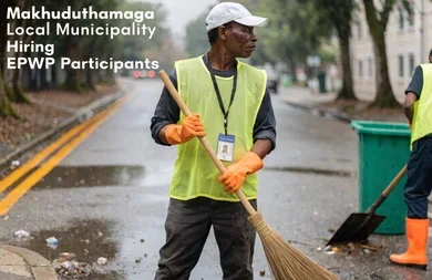 Makhuduthamaga Municipality EPWP Vacancies 2026: Grade 8 Minimum