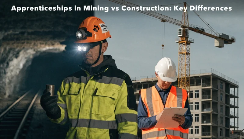Apprenticeships in Mining vs Construction: Key Differences