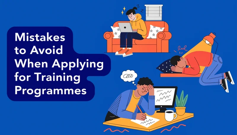 Mistakes to Avoid When Applying for Training Programmes